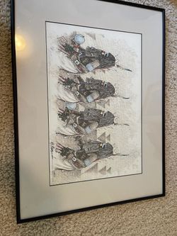 Michaelis Burnham – "Longhair Kachinas" (1996) Artist's Proof