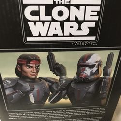 Star Wars The Clone Wars Hunter Bust