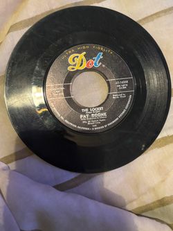 Pat Boone "The Locket" 45 RPM Vinyl Single