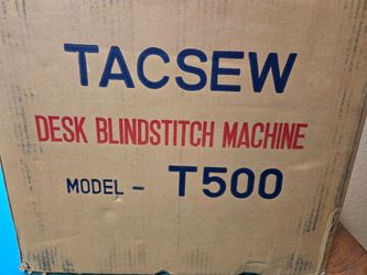 Blindstitch Machine Tacsew T500 desk