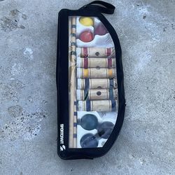 Sportcraft brand. Croquet game.