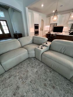 Gray-ish Electric Reclining Couch