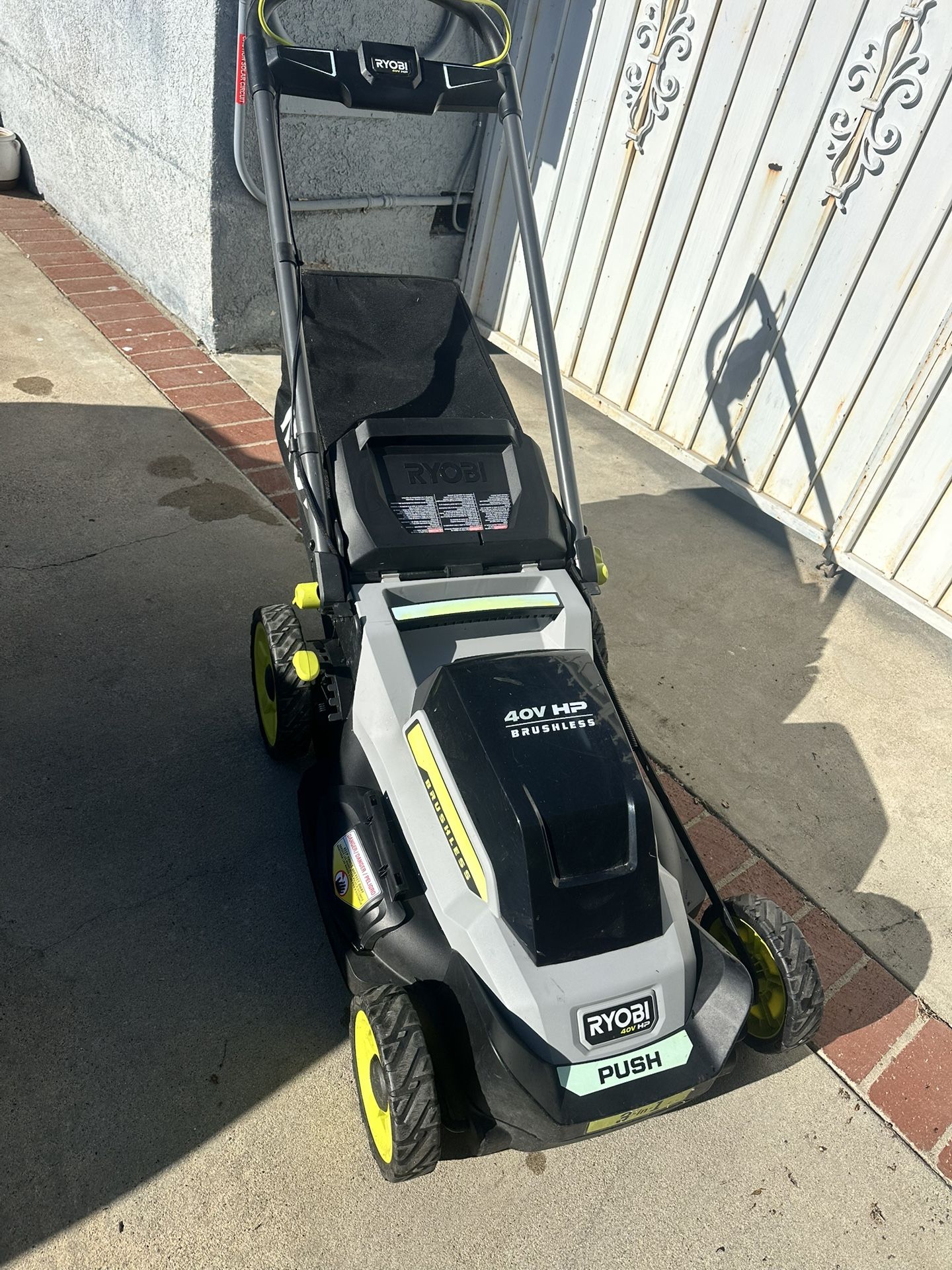 Ryobi 40V Brushless Lawn Mower