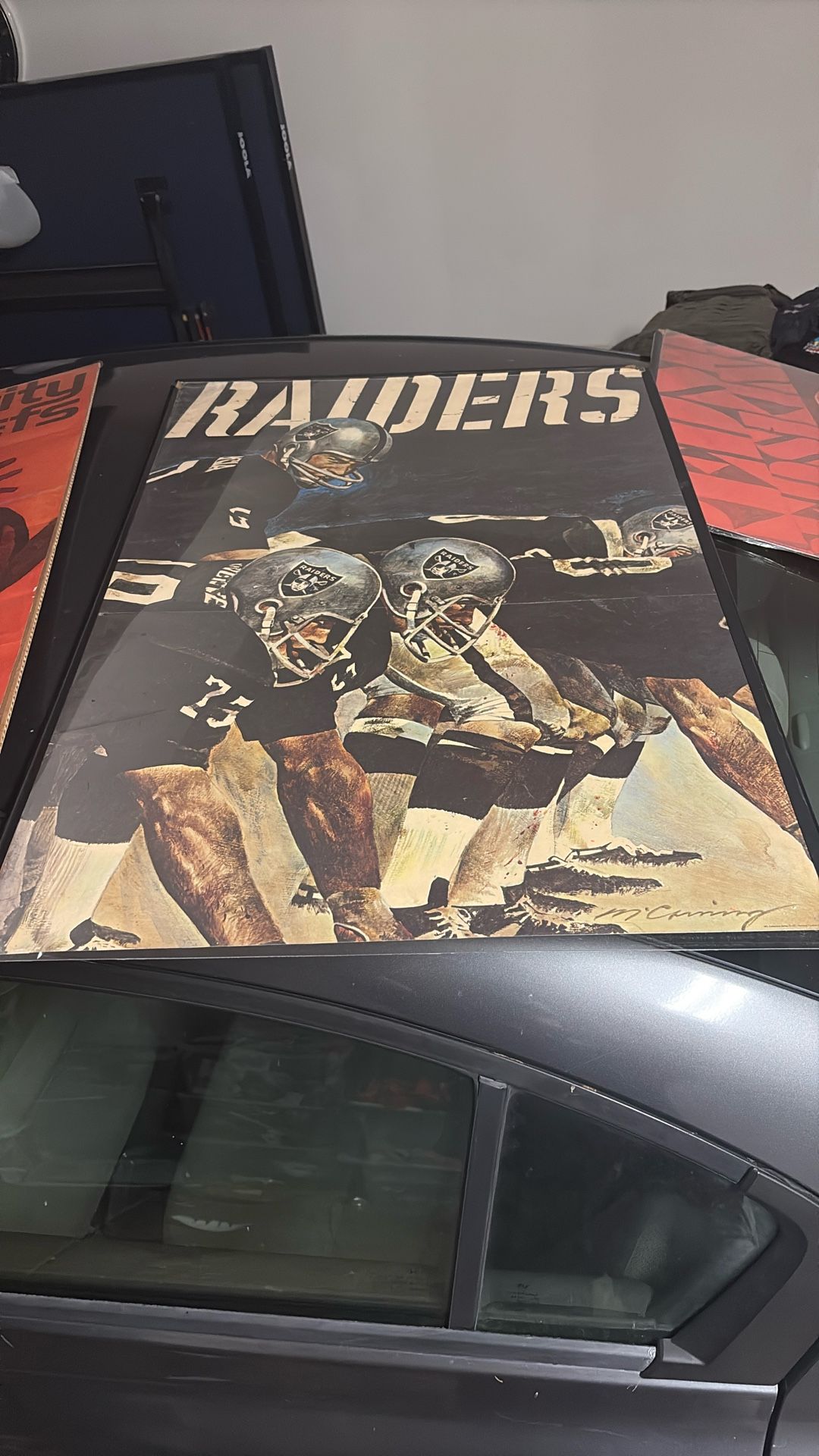 Vintage 1971 NFL Posters
