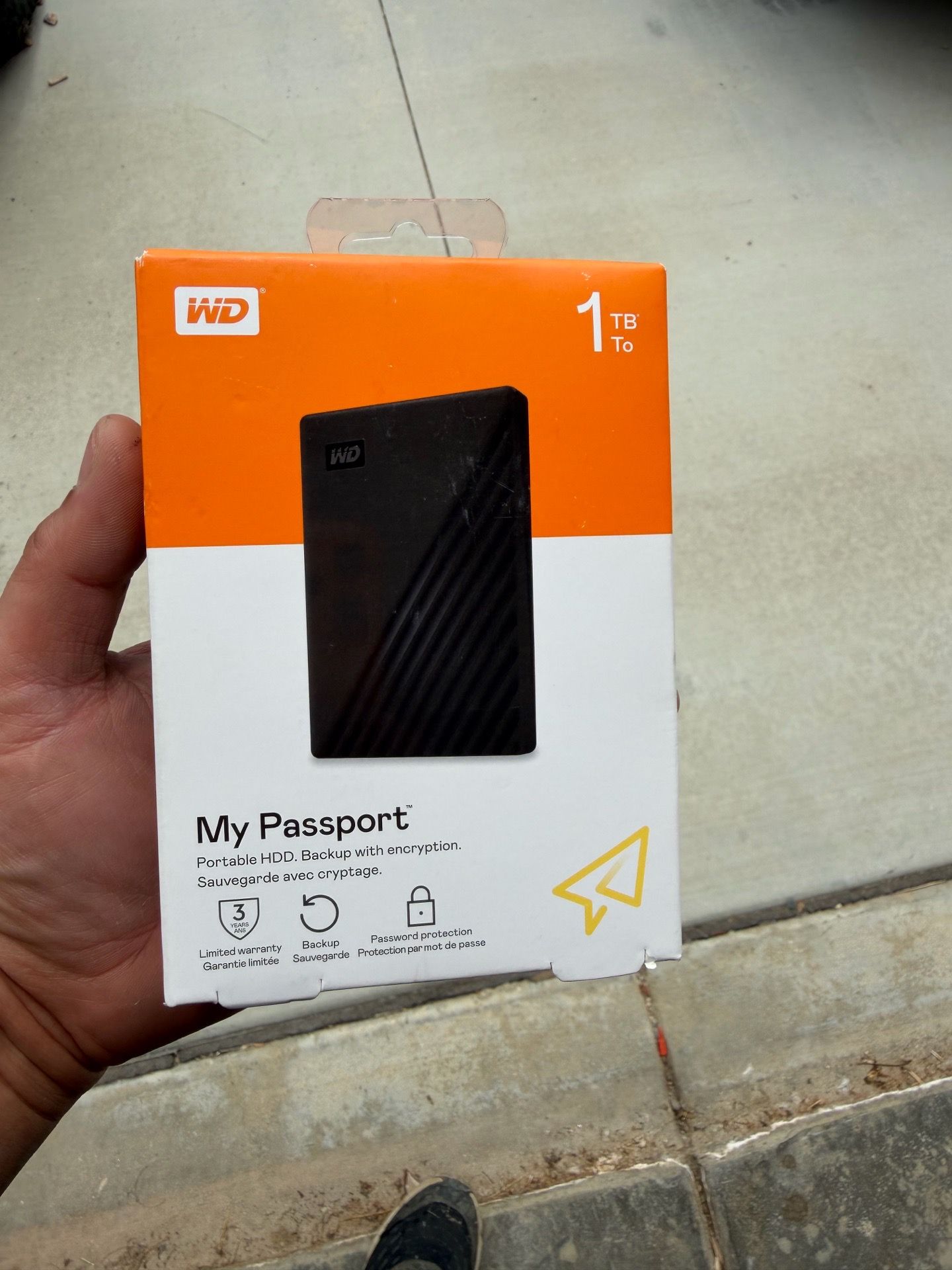 Western Digital My Passport 1 TB Storage Drive