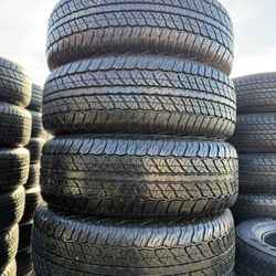 🚘🚨vendo Set De Llantas 265 65 17 Dunlop Tires 