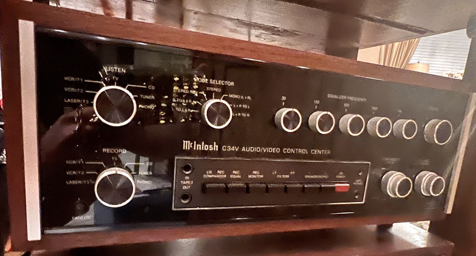 McIntosh C34V Audio/Video Control Center