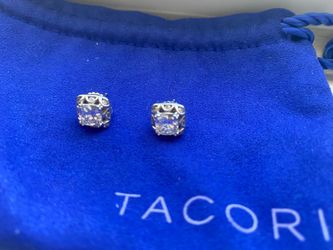 Diamond CZ studs by Tacori