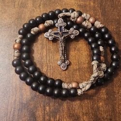 Rugged Rosaries Paracord Military Rosary – Handmade Quality