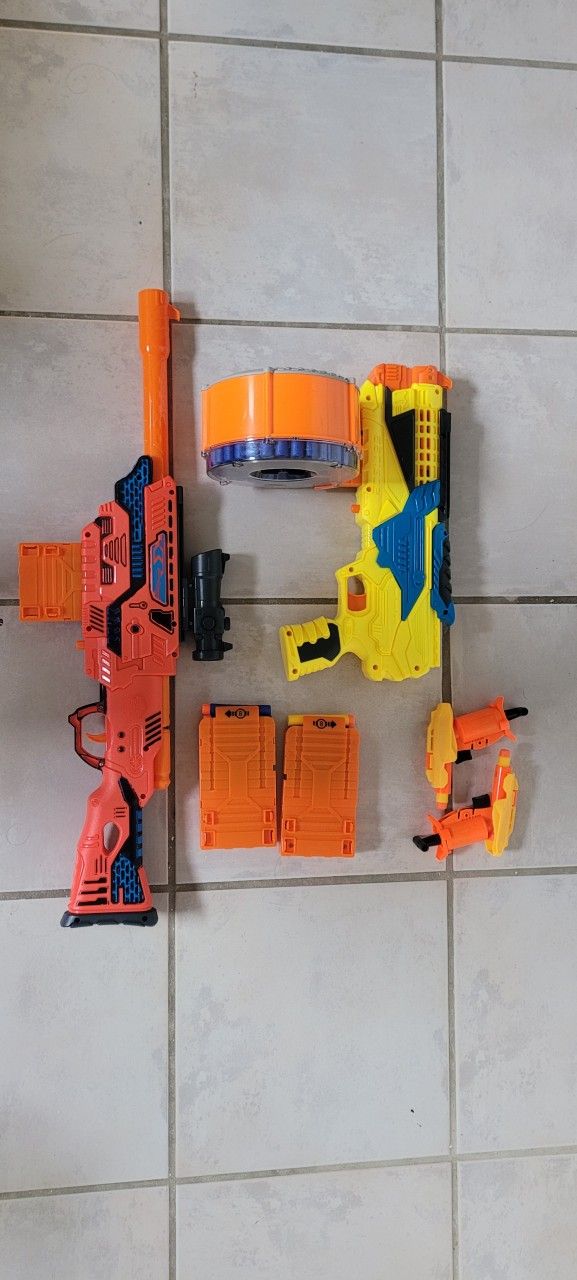 Nerf Guns (Lot 9 Total)