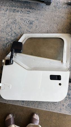 Jeep Wrangler Half Doors  with Mirror