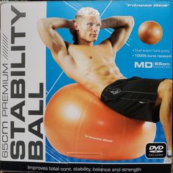 Fitness gear stability ball new arrivals