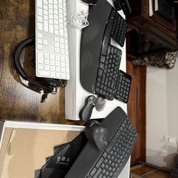 Tech Essentials Bundle – Keyboards, Webcam, Headset + More!