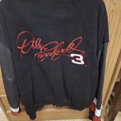 Vintage Dale Earnhardt #3 wool and leather varsity Nascar jacket XL - Chase Authentics
