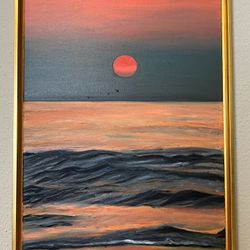 Custom Oil Painting On Canvas Signed By Artist 