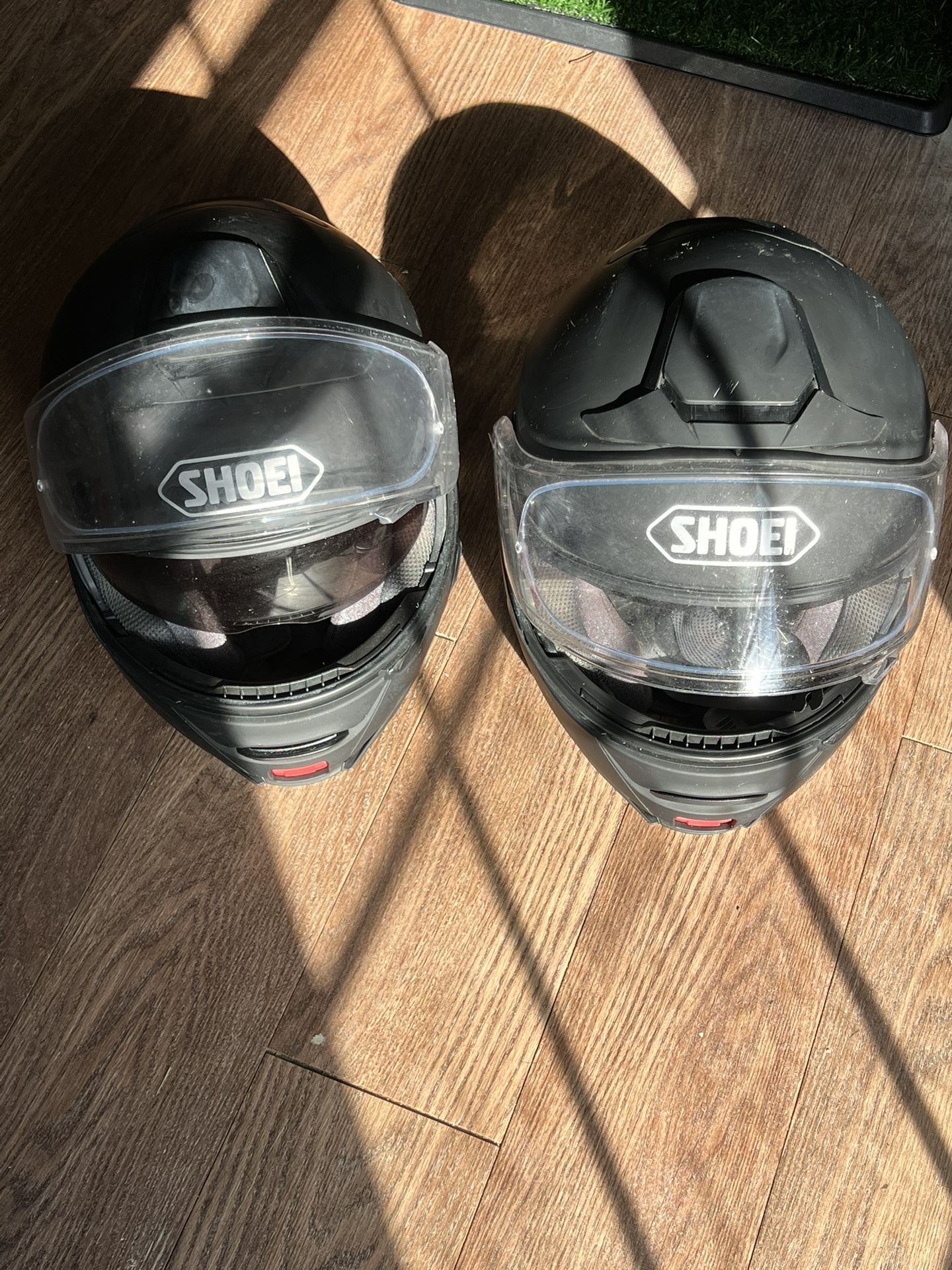 2 Bluetooth SHOEI helmets BARELY WORN