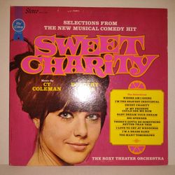 Sweet Charity Musical Comedy Hit BRS-1700 Blue Ribbon Vinyl Record