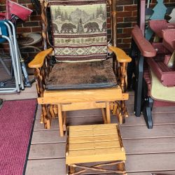 Wooden Rocker/gliding Chair