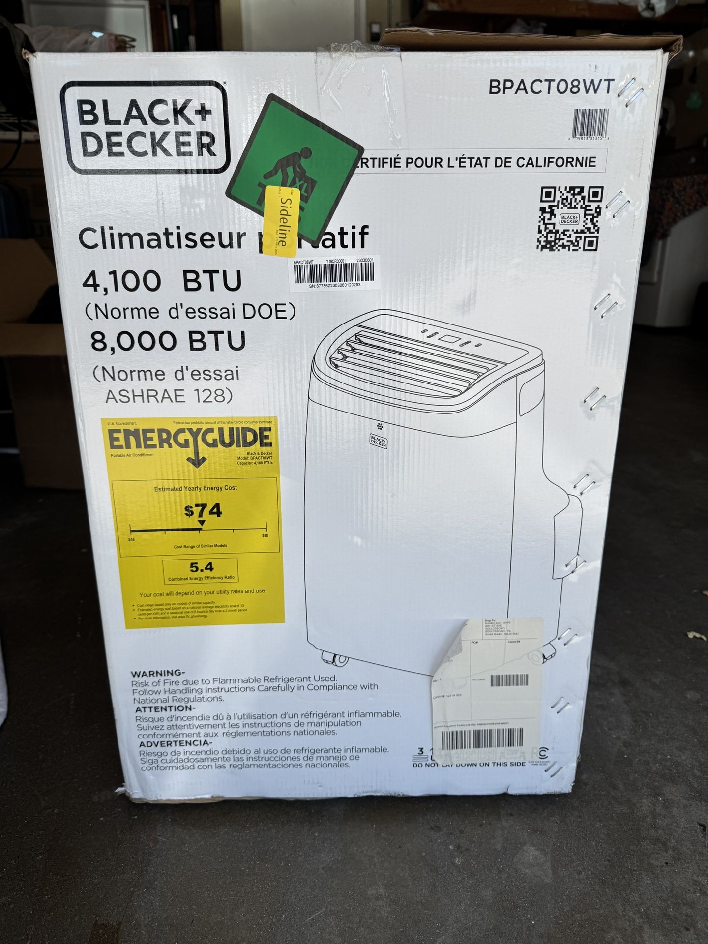 Black & Decker Portable Air Conditioner
