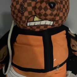 spray Ground Teddy Bear Book Bag (Good Condition)