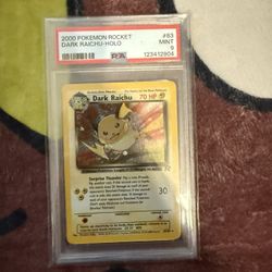 Dark Raichu Psa 9