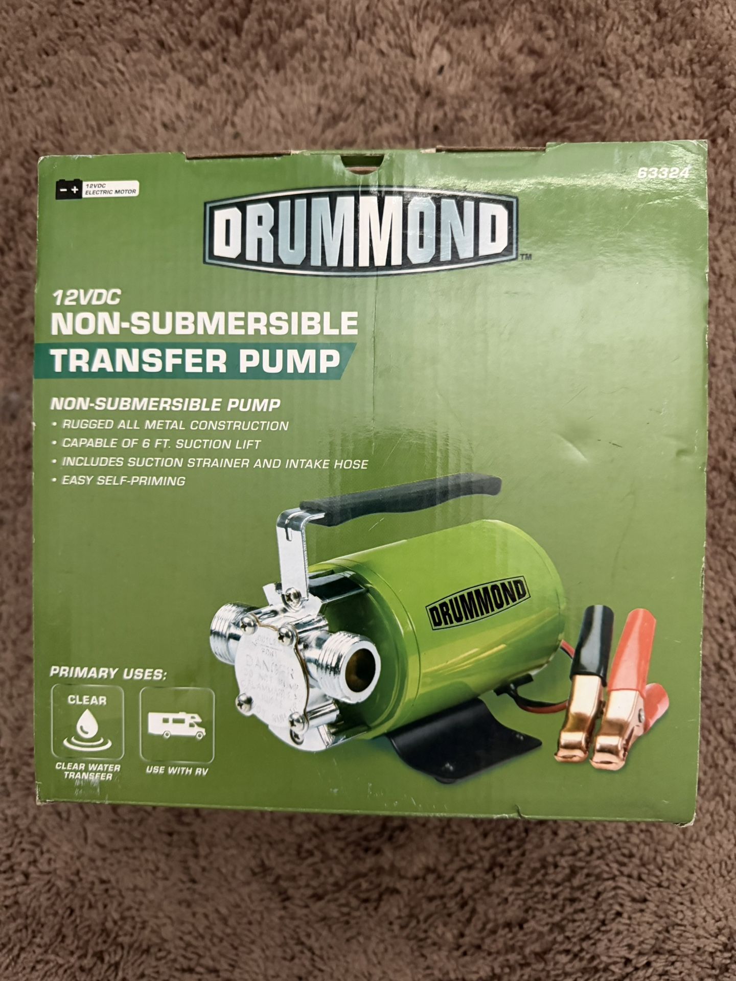 Drummond 12 volt Transfer Pump