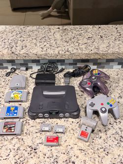 Nintendo 64 N64 Bundle Tested & Working – Console, Games, Controllers &