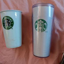 2 2010 Starbucks Cups 