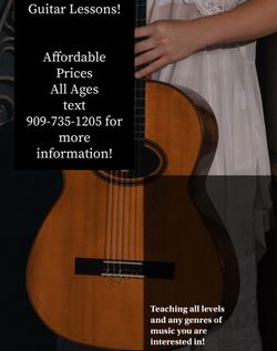 Guitar lessons !