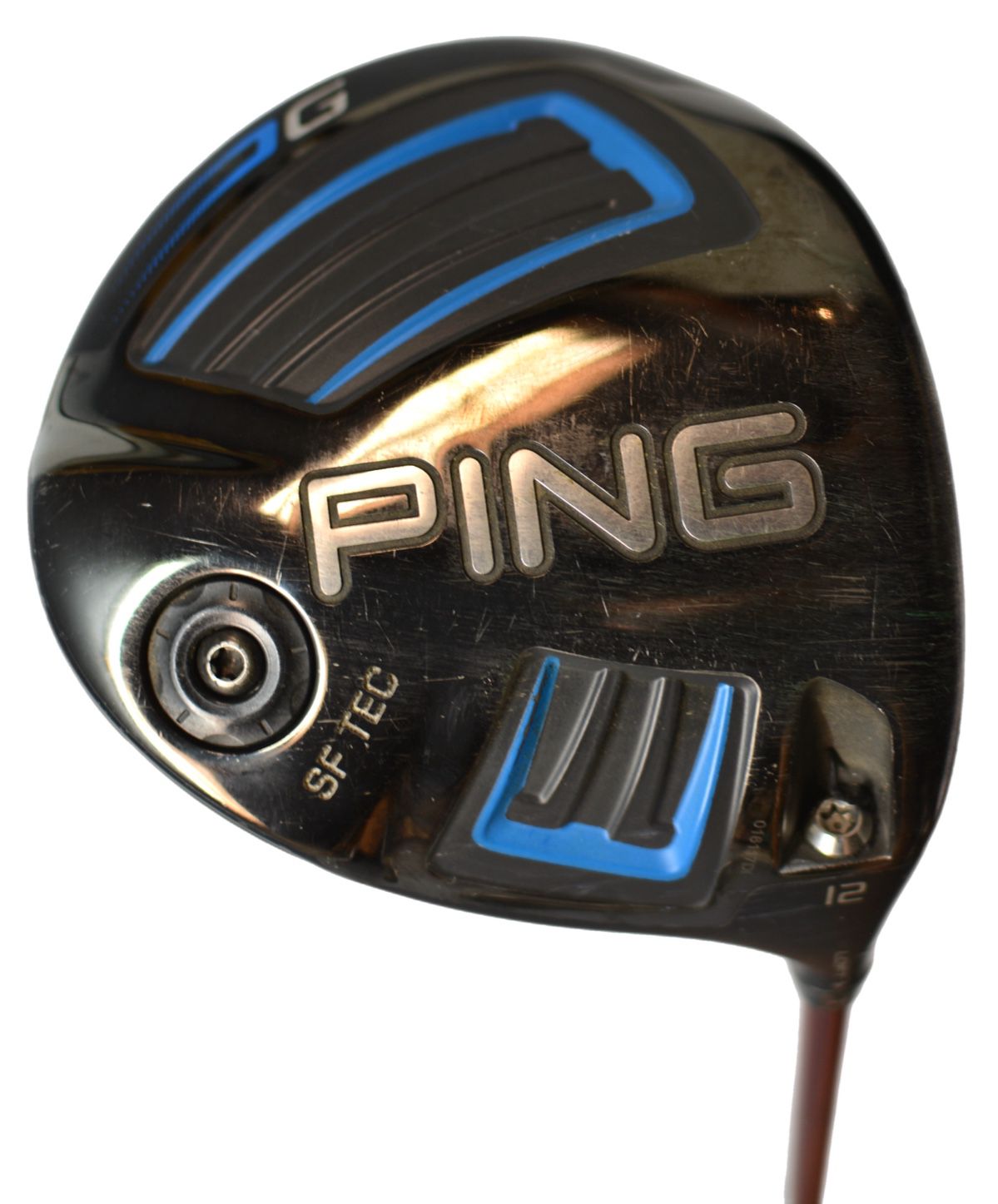 Ping G SF Tec 12* Driver - Aldila DVS 80 R 350 Carbon Nanotubes RH 46" golf club 