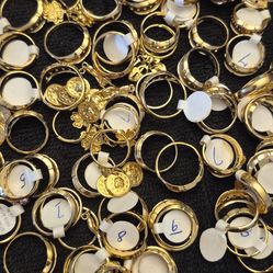 95 Ventage rings 18K  H G E