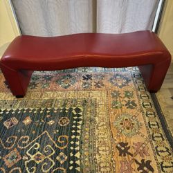 Red Bed/window Bench