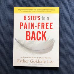 8 Steps To A Pain Free Back Book