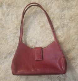 Red Leather Purse - Fossil Brand 
