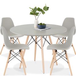 Mid Century Table + 4 Chairs 