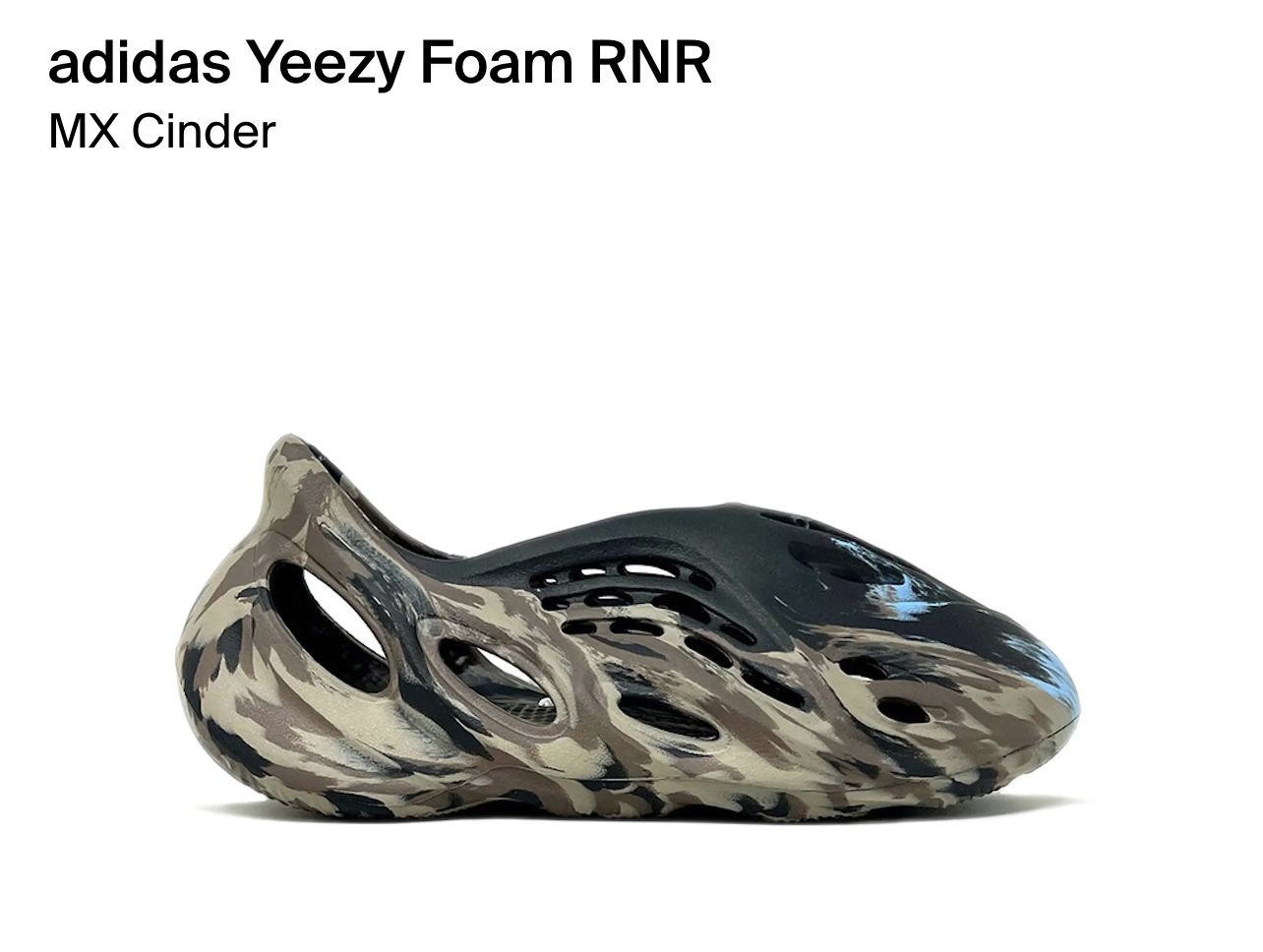 Adidas Yeezy Foam Runner MX Cinder