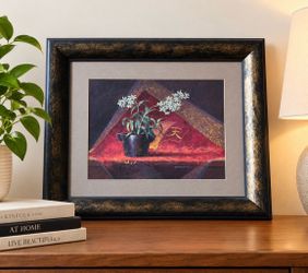 Yumiko Ichikawa Framed Floral Still Life Art