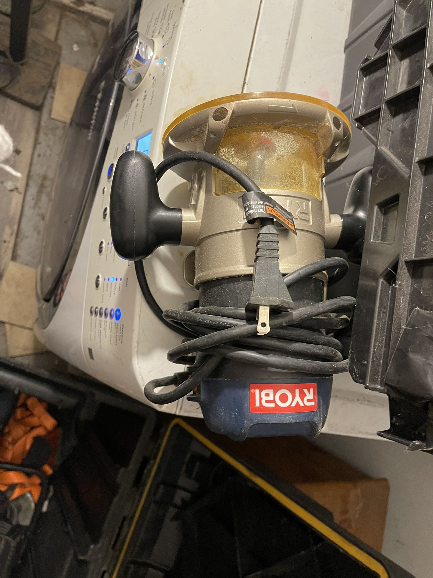 RYOBI #R163 8.5A 25,000 RPM 1/4" ROUTER W/ LIGHTS PRE-OWNED & TESTED