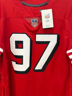 NFL On Field #97 Red Football Jersey Medium