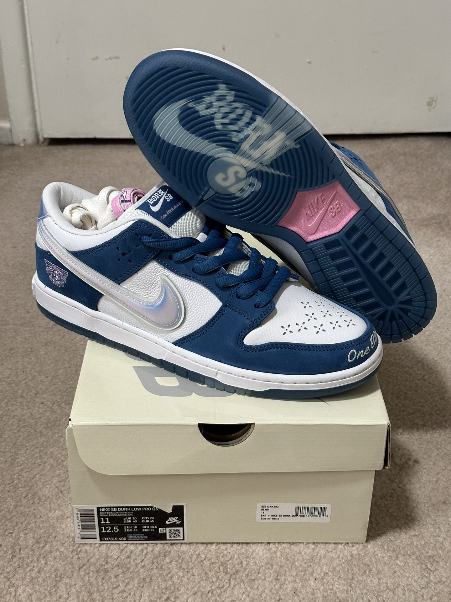 NIKE SB DUNK BORN AND RAISED BXR 11