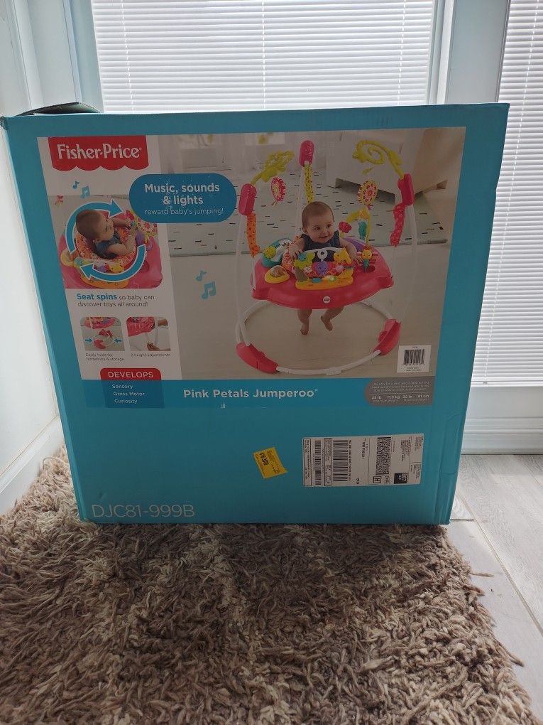 Pink Petal Jumperoo ( Fisher Price)