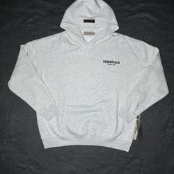 Light Oatmeal Essentials Hoodie