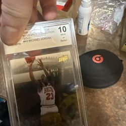 Michael Jordan Card Graded 