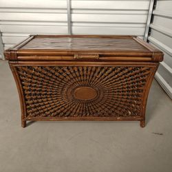 Cute Wooden Clothes Chest 