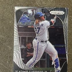 2020 Prizm VLADIMIR GUERRERO JR. White Wave Prizm MLB Toronto Blue Jays #165