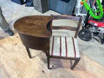 Vintage telephone/gossip bench