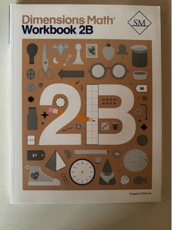Singapore dimensions math workbook 2B
