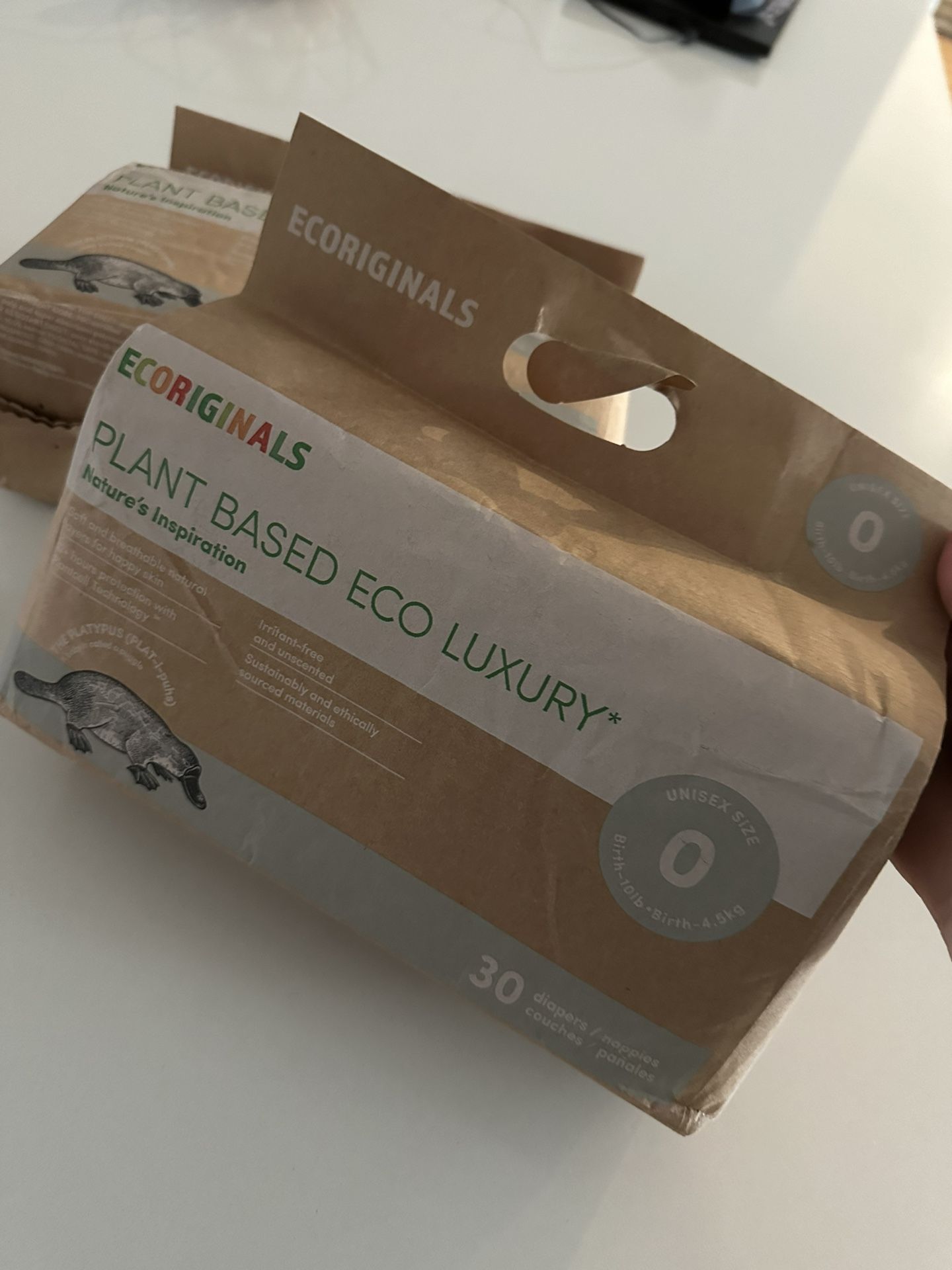 Ecoriginals Newborn Diapers (Size 0)