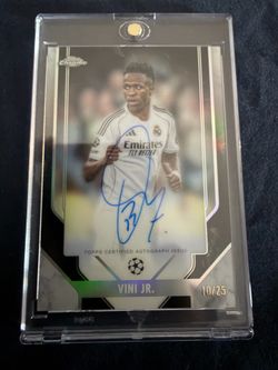 VINI JR AUTO /25 BLACK SSV-V UEFA 25/26