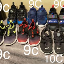 Toddler boys Nike & Champion 9C & 10 C Shoes 